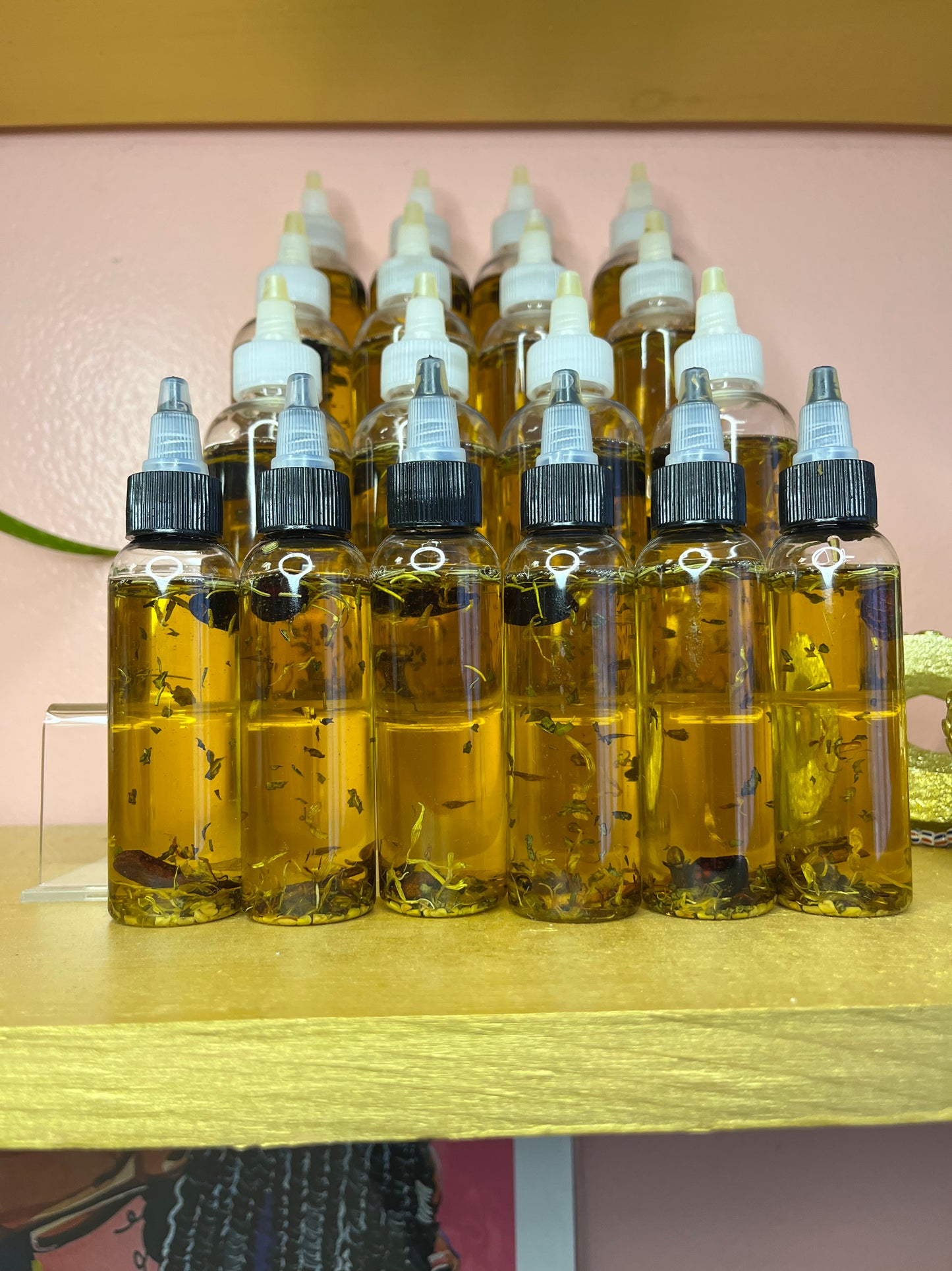 Herbal Infused Growth Oil - for Hair, Skin and Nails 2 Fl Oz
